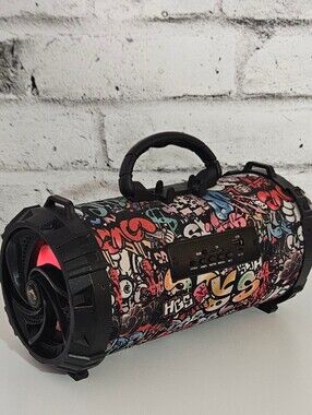 Monkey Z1 Bluetooth Party Speaker Portable LED Wireless Boombox